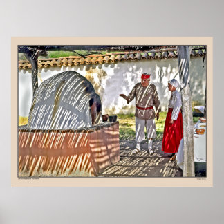 Pôster Missão La Purismo - Califórnia - Adobe Oven