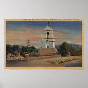 Pôster Missão San Bernardino Asistencia