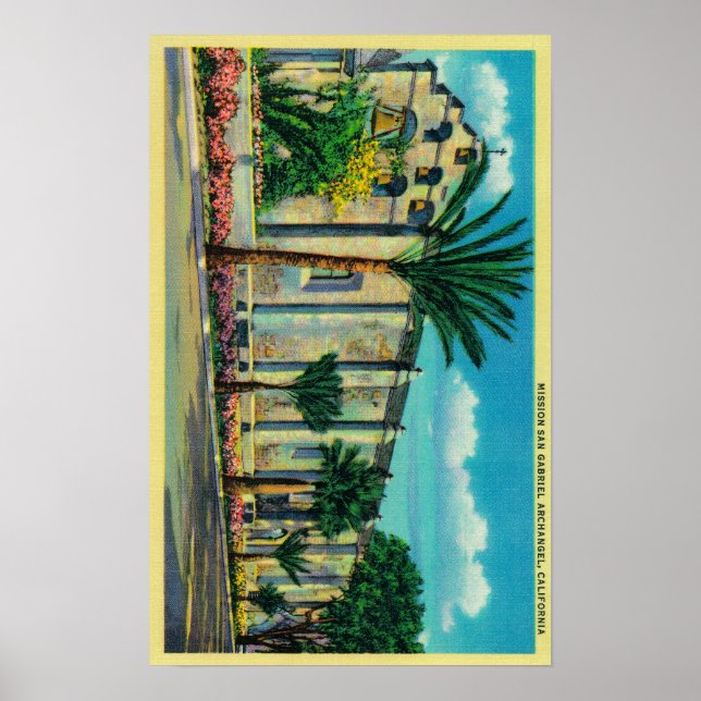 Poster Missão San GabrielSan Garbriel, AC (Frente)