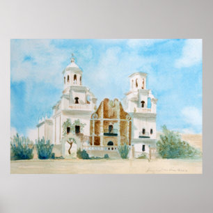 Poster Missão San Xavier del Bac
