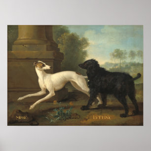 Poster Misse and Luttine - Jean-Baptiste Oudry Fine Art