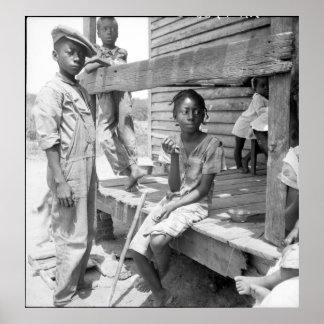 Poster Mississípi Delta Children