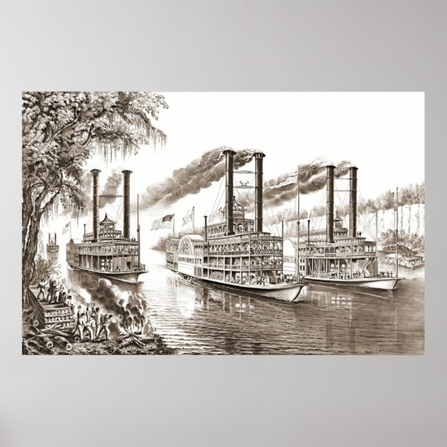 Pôster Mississippi Champions 1866 (Frente)