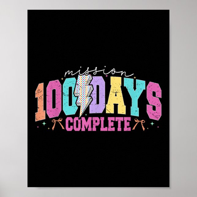 Poster Missões 100 Dias Completamente Engraçadas 100 Dias (Frente)