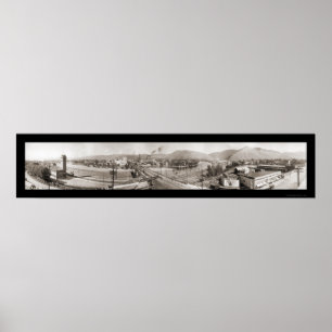 Pôster Missoula, foto 1922 da TA
