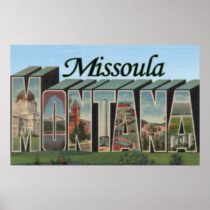 Pôster Missoula, Montana