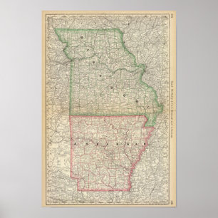 Poster Missouri e Arkansas
