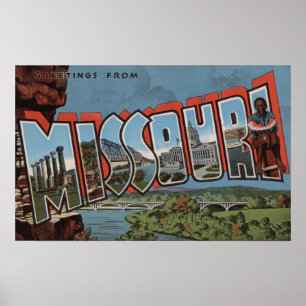 Pôster Missouri (opinião) da ponte - grandes cenas da