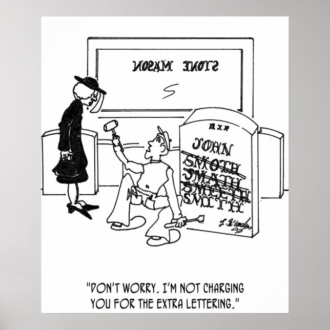 Poster Misspelle Tombstone (Frente)