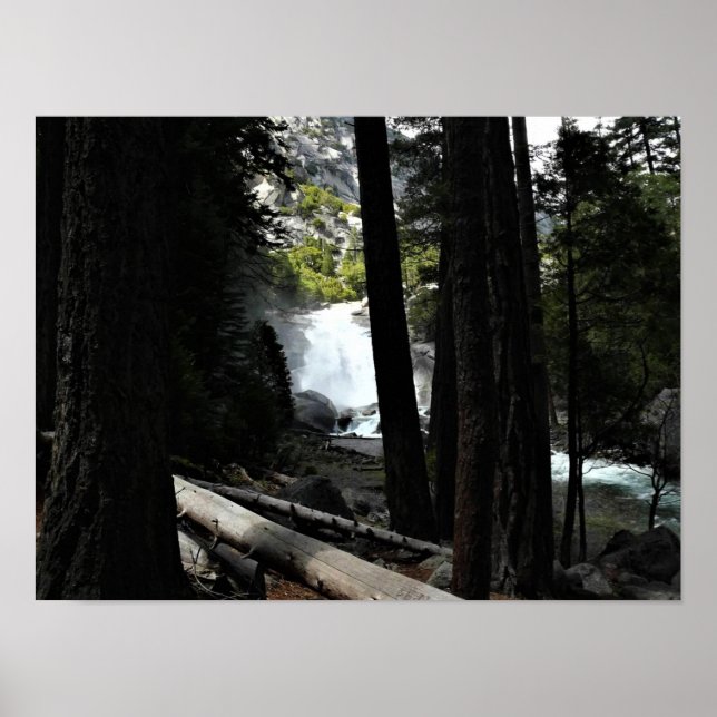 Poster Mist Falls, Parque Nacional do Canyon do Rei, AC (Frente)