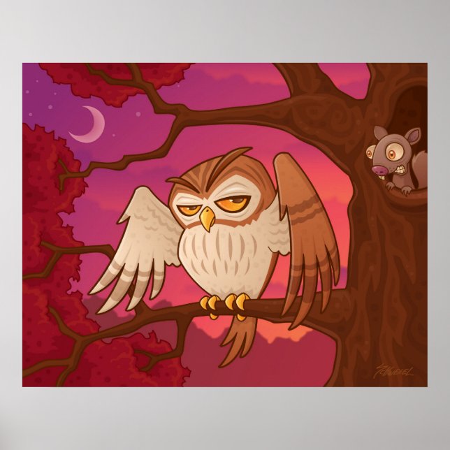 Poster Mister Owley (Frente)