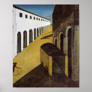 Poster Mistério E Melancolia De Giorgio De Chirico
