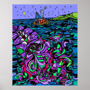 Poster Mistério oceânico