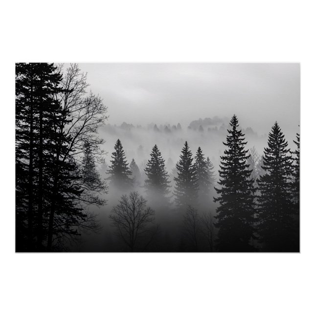 Pôster Mistérios do Brilho da Névoa (Frente)