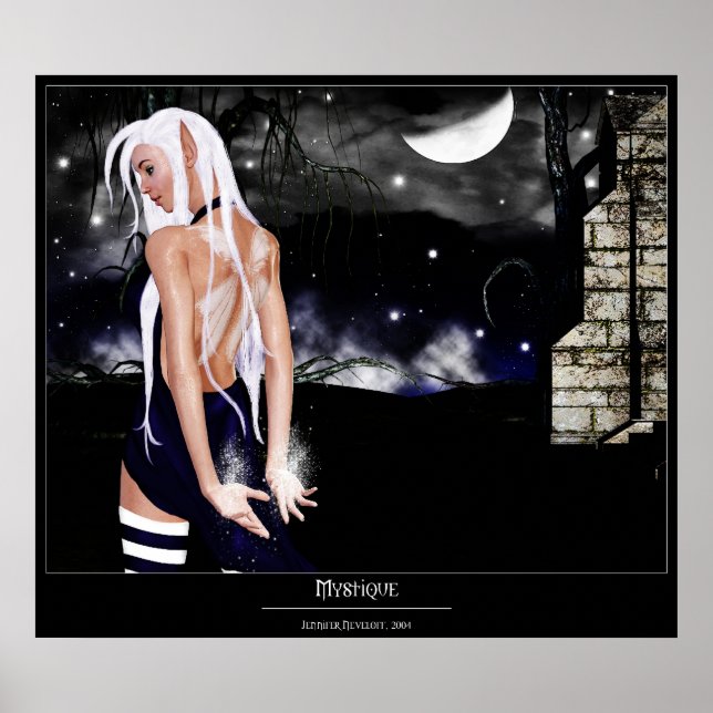 Pôster Mística (Frente)