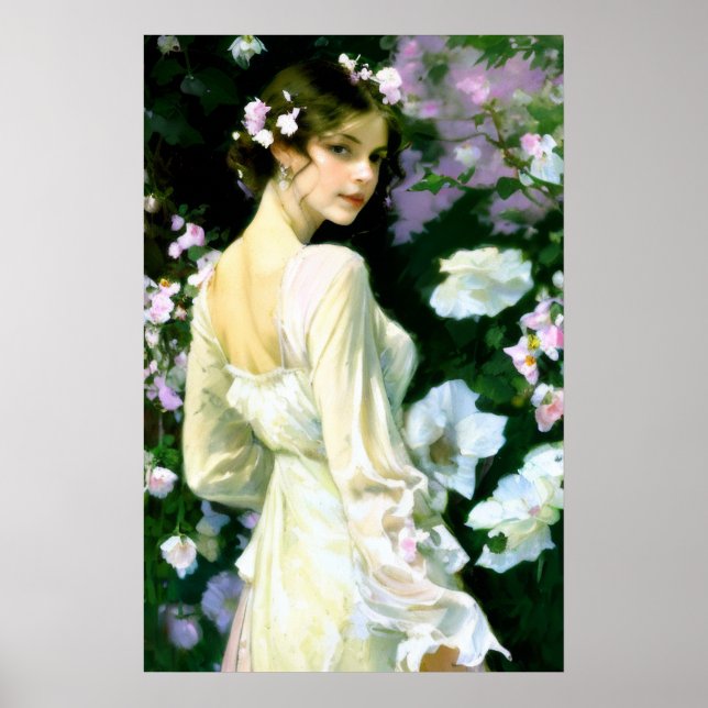 Poster Mística no Bloom #123: A Língua das Flores (Frente)