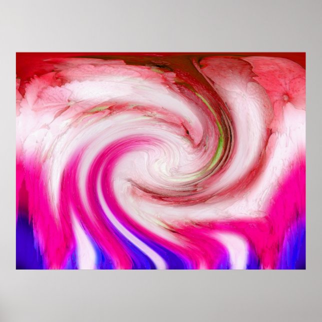 Pôster Mistura rosa (Frente)