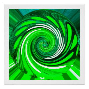 Pôster Mistura verde