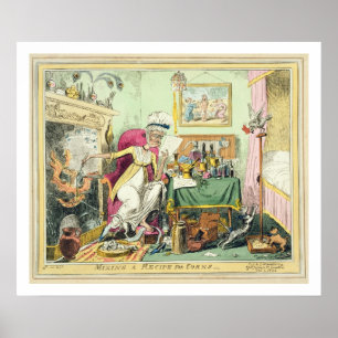 Pôster Misturando uma receita para grãos, publicada por