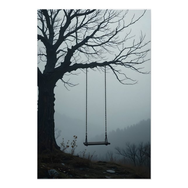 Pôster Misty Hill Swing (Frente)