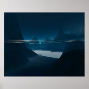 Poster Misty Mountain