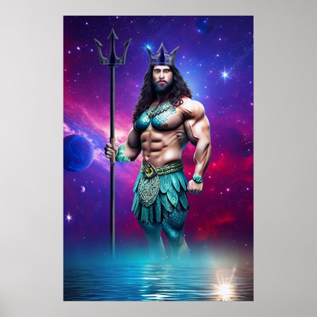 Poster Mitos e lendas: Poseidon (Frente)