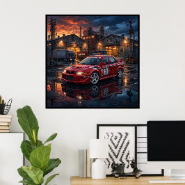 Poster Mitsubishi Lancer Evolution VI