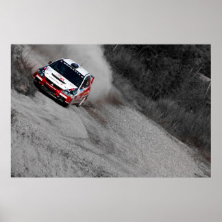 Poster Mitsubishi Red