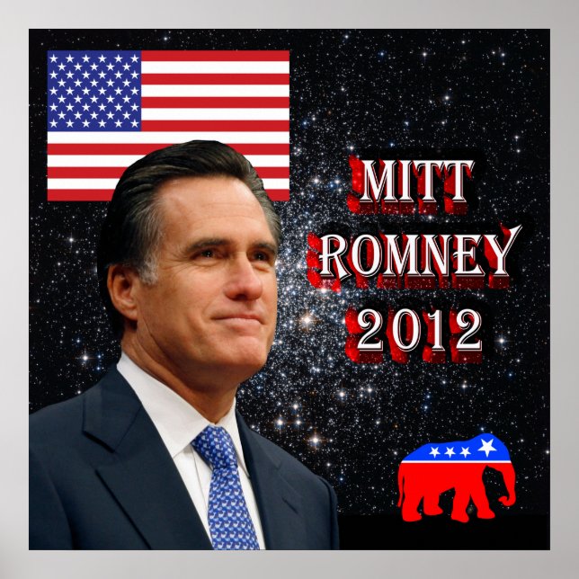 Pôster Mitt Romney 2012 (Frente)