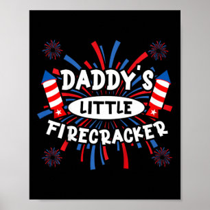 Poster Miúdos Pequena Bombinha do Papai Dia da Independên