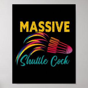 Poster Mive Shuttle Funny Dminton 2