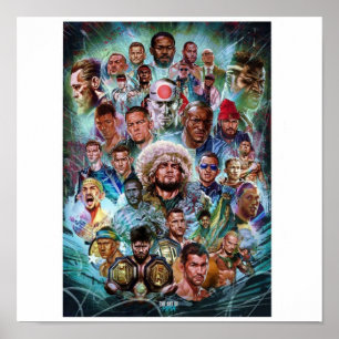 Poster Mix Arte Marcial legal