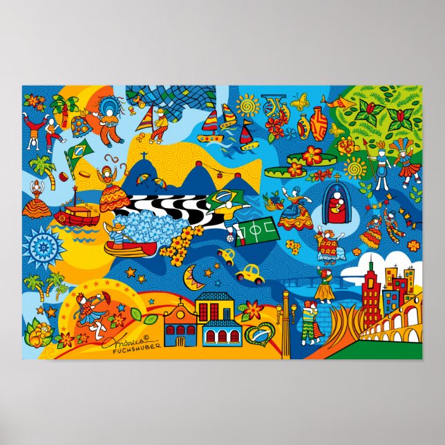 Poster Mix Brasil por Mônica Fuchshuber (Frente)