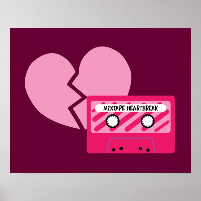 Poster Mixtape Heartbreak (Frente)
