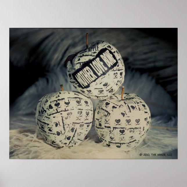 Pôster MLB Apple (Frente)