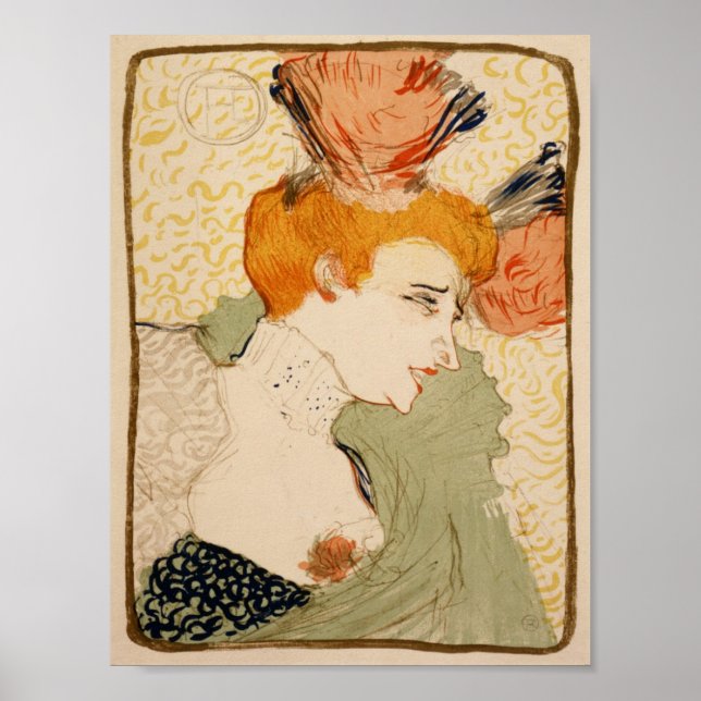 Pôster Mlle. Marcelle Lender, en buste (Frente)