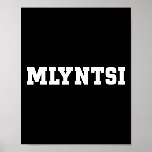 Poster Mlyntsi Design de Comida Para Homens Mulheres Cria (Frente)