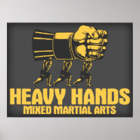 MMA de mãos pesadas