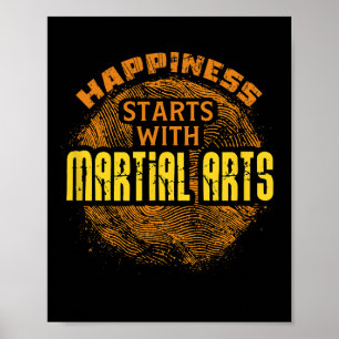 Poster Mma Training Judo Karate Boxing Martial Arts