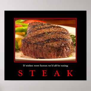 Pôster MMM… BIFE! sutible para a carteira e pequeno