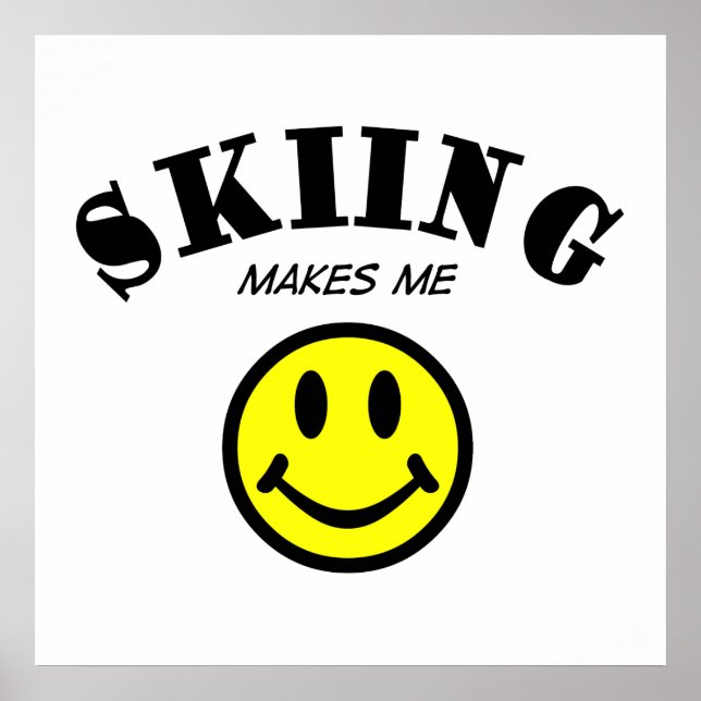 Pôster MMS: Skiing (Frente)