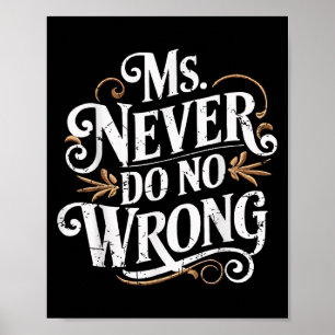 Poster Mna. Nunca Faça Nenhuma Citação Engraçada Incorret