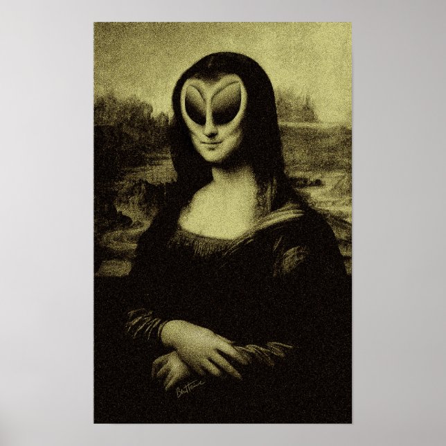 Pôster Mo-der-na Lisa (Frente)
