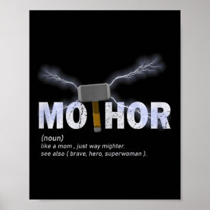 Poster Mo-thor como a mãe é muito mais engraçada da mãe