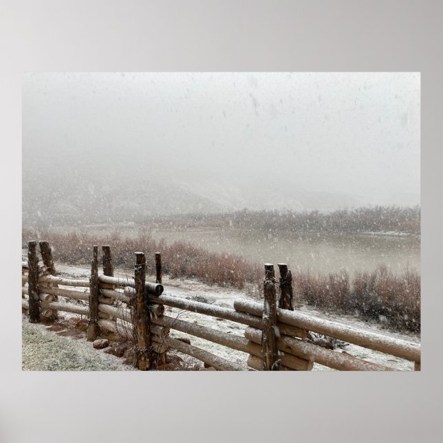 Poster Moab Snow (Frente)