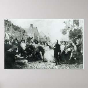 Pôster Mobbing de John Wesley em Wednesbury