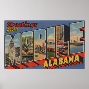 Pôster Móbil, Alabama - grandes cenas da letra