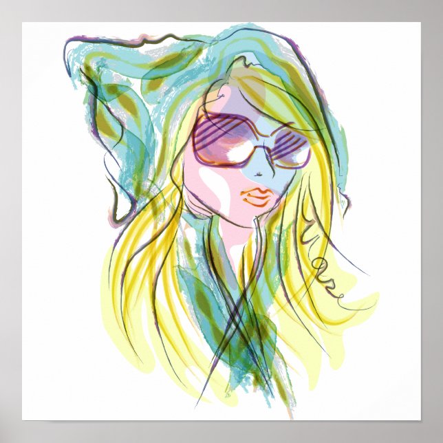 Poster Moça da moda (Frente)