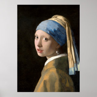 Pôster Moça do Brinco de Pérola