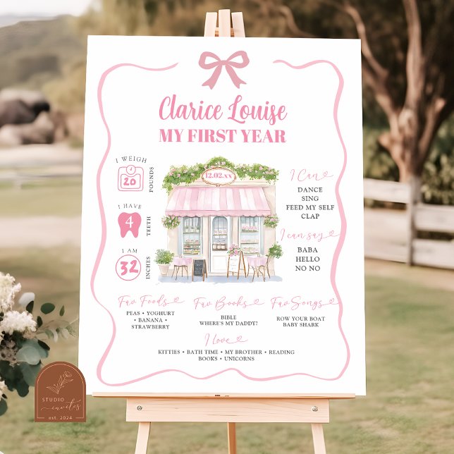 Poster Moça Paris - Primeiro Sinal de Aniversário da Coqu (Criador carregado)